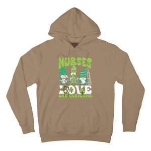 Nurses Love Shenanigans Gnome St Patricks Day Nurse Hoodie