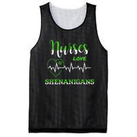 Nurses Love Shenanigans Mesh Reversible Basketball Jersey Tank