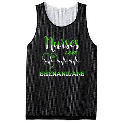 Nurses Love Shenanigans Mesh Reversible Basketball Jersey Tank