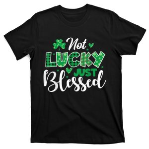 Not lucky simply blessed Irish Lucky St Patrick's Day T-Shirt