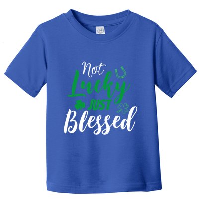 Not Lucky Simply Blessed Irish Lucky St PatrickS Day Gift Toddler T-Shirt