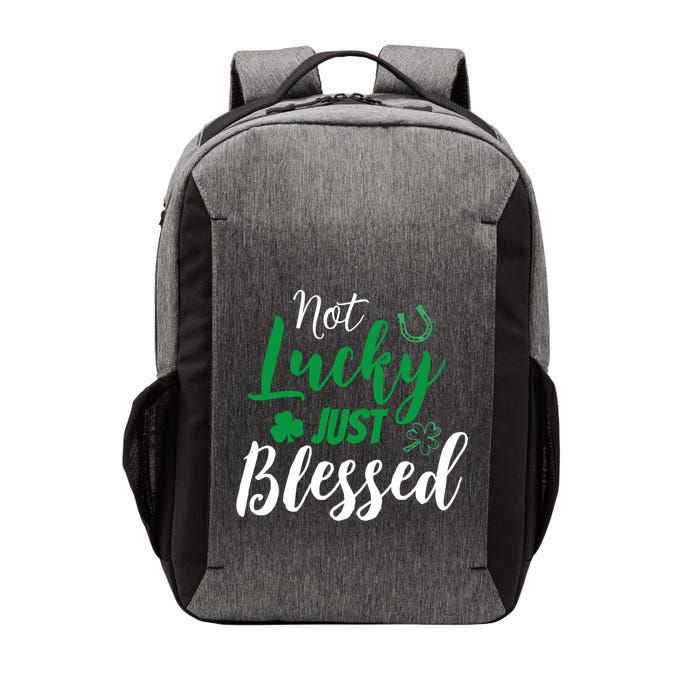 Not Lucky Simply Blessed Irish Lucky St PatrickS Day Gift Vector Backpack