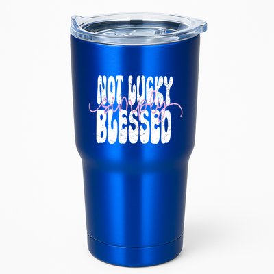 Not Lucky Simply Blessed Cute Gift Tumbler