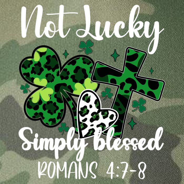 Not Lucky Simply Blessed St PatrickS Day Legacy Tie Dye Trucker Hat