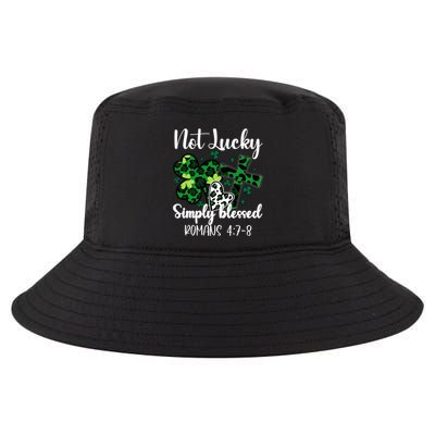 Not Lucky Simply Blessed St PatrickS Day Cool Comfort Performance Bucket Hat