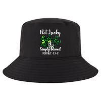Not Lucky Simply Blessed St PatrickS Day Cool Comfort Performance Bucket Hat