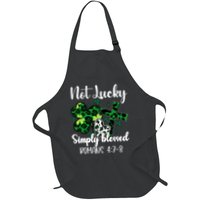 Not Lucky Simply Blessed St PatrickS Day Apron