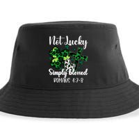 Not Lucky Simply Blessed St PatrickS Day Sustainable Bucket Hat