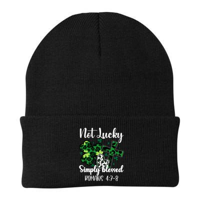 Not Lucky Simply Blessed St PatrickS Day Beanie