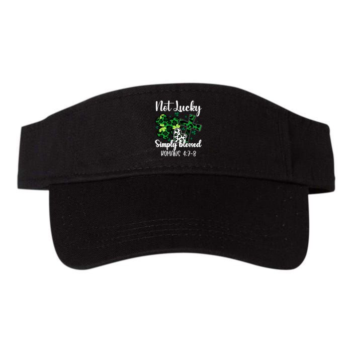 Not Lucky Simply Blessed St PatrickS Day Visor