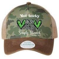 Not Lucky Simply Blessed Clover Legacy Tie Dye Trucker Hat