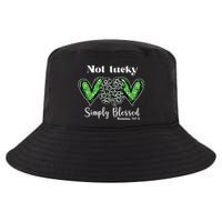 Not Lucky Simply Blessed Clover Cool Comfort Performance Bucket Hat