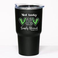 Not Lucky Simply Blessed Clover Tumbler