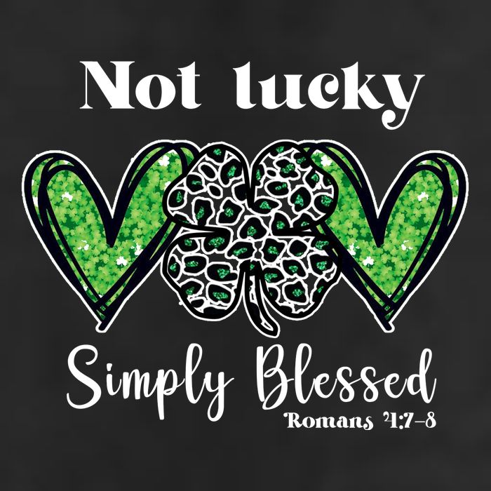 Not Lucky Simply Blessed Clover Trucker Hat