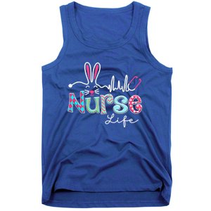 Nurse Life Stethoscope Nursing Cute Easter Bunny Easter Day Gift Tank Top