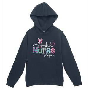 Nurse Life Stethoscope Nursing Cute Easter Bunny Easter Day Gift Urban Pullover Hoodie