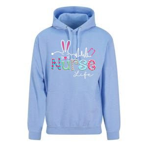 Nurse Life Stethoscope Nursing Cute Easter Bunny Easter Day Gift Unisex Surf Hoodie