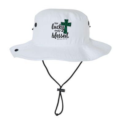 Not Lucky Simply Blessed Christian St Patricks Day Irish Legacy Cool Fit Booney Bucket Hat