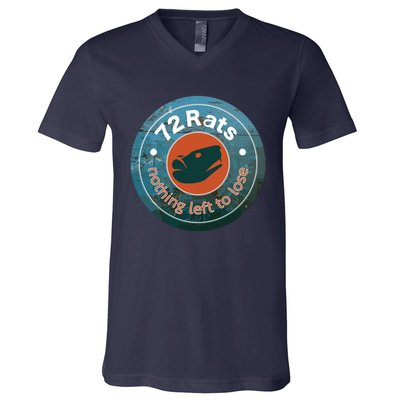 Nothing Left To Lose Circle Design V-Neck T-Shirt