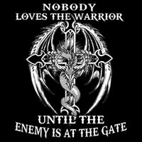 Nobody Loves The Warrior Until The Enemy Is At The Gate 16 in Basic Backpack