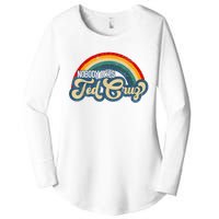 Nobody Likes Ted Cruz Rainbow Vintage Women's Perfect Tri Tunic Long Sleeve Shirt