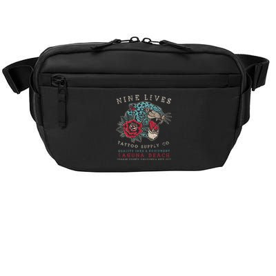 Nine Lives Tattoo Supply Co Old School Panther Laguna Beach Crossbody Pack