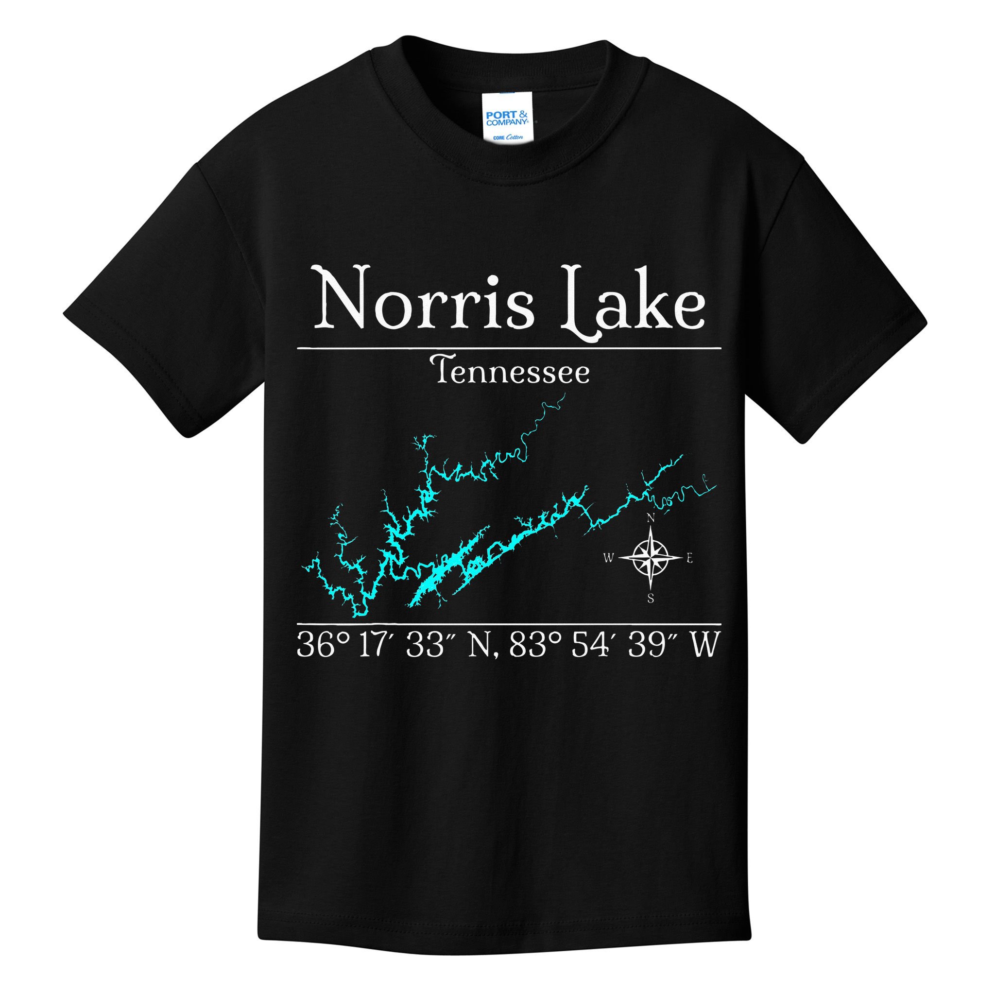 Norris Lake Tennessee Kids T-Shirt