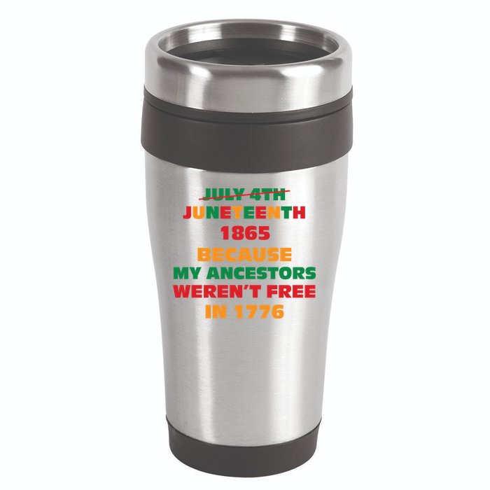 Never Let Them Forget For Juneteenth Day Gift 16oz Travel Tumbler