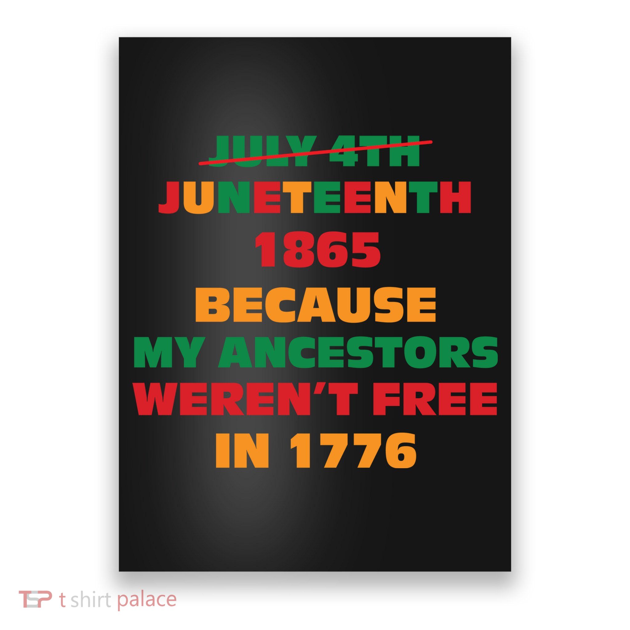 Never Let Them Forget For Juneteenth Day Gift Poster