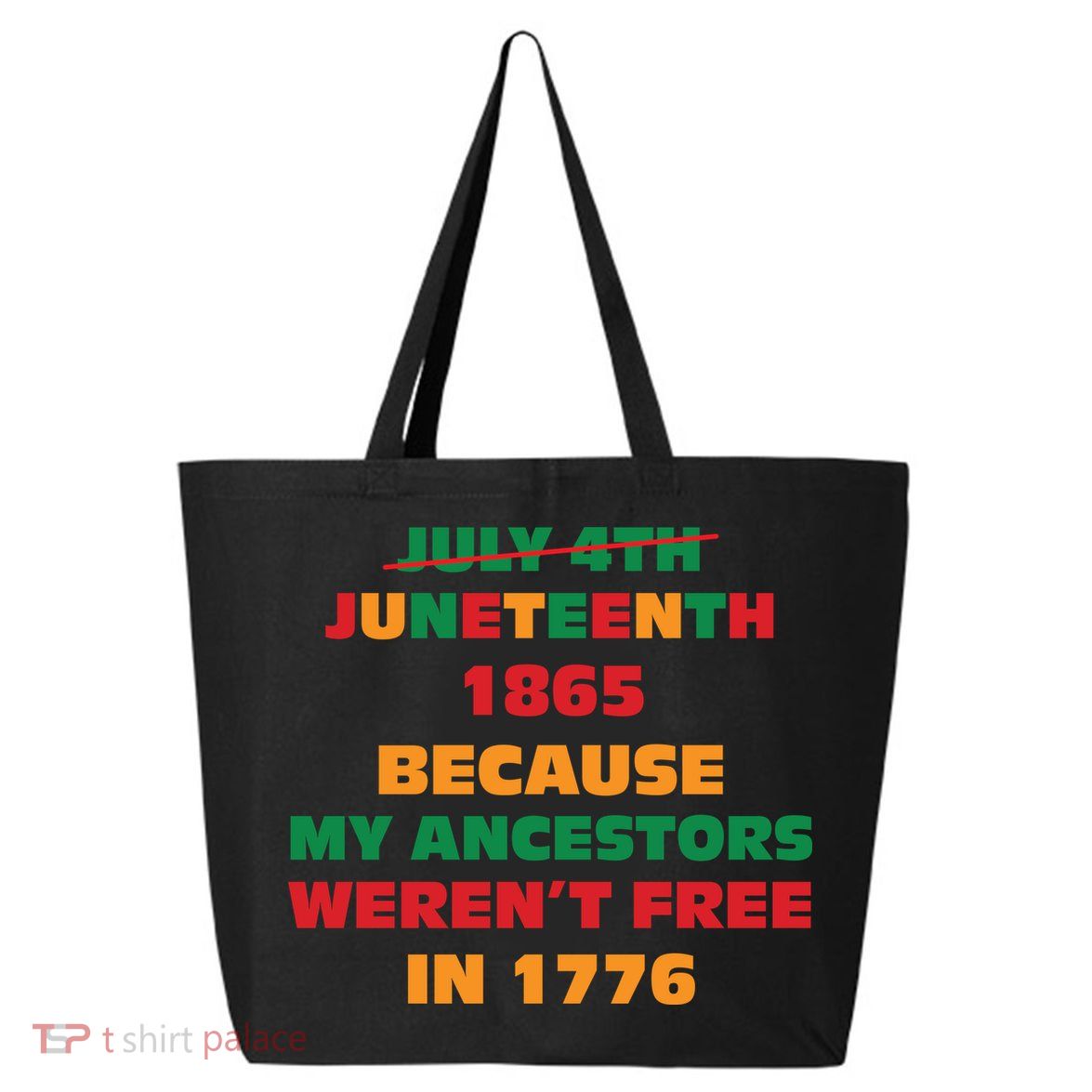 Never Let Them Forget For Juneteenth Day Gift 25L Jumbo Tote