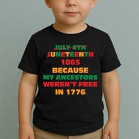 Never Let Them Forget For Juneteenth Day Gift Toddler T-Shirt