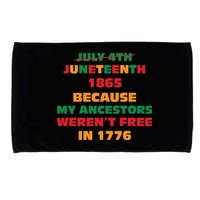 Never Let Them Forget For Juneteenth Day Gift Microfiber Hand Towel