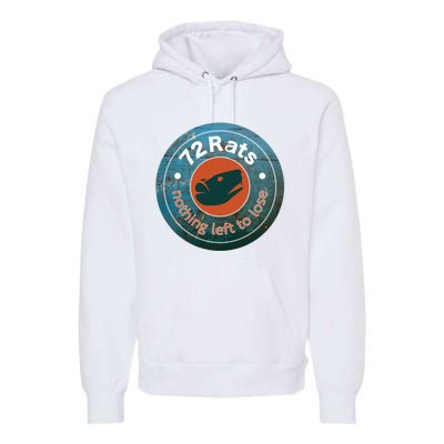 Nothing Left To Lose Circle Design Premium Hoodie