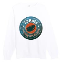 Nothing Left To Lose Circle Design Premium Crewneck Sweatshirt