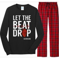 Nurse Let The Beat Drop Adenosine RN Long Sleeve Pajama Set