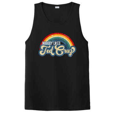 Nobody Likes Ted Cruz Rainbow PosiCharge Competitor Tank