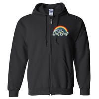 Nobody Likes Ted Cruz Rainbow Full Zip Hoodie