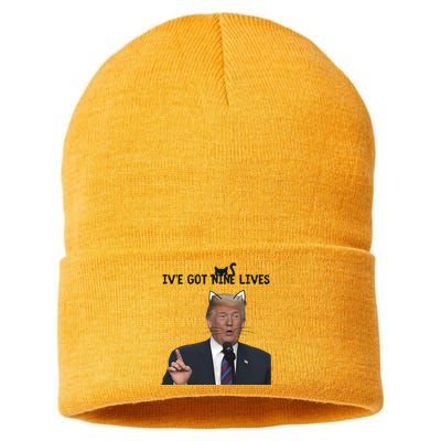 Nine Lives Trump Sustainable Knit Beanie