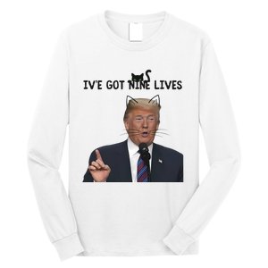 Nine Lives Trump Long Sleeve Shirt