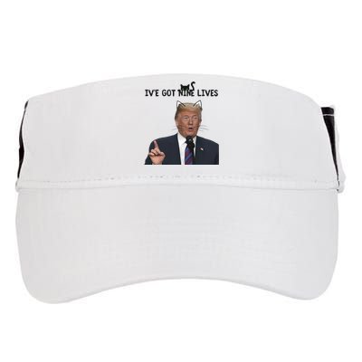 Nine Lives Trump Adult Drive Performance Visor