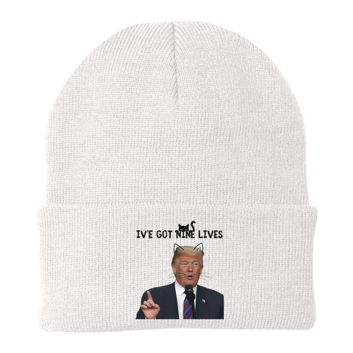 Nine Lives Trump Knit Cap Winter Beanie