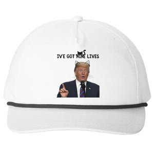 Nine Lives Trump Snapback Five-Panel Rope Hat