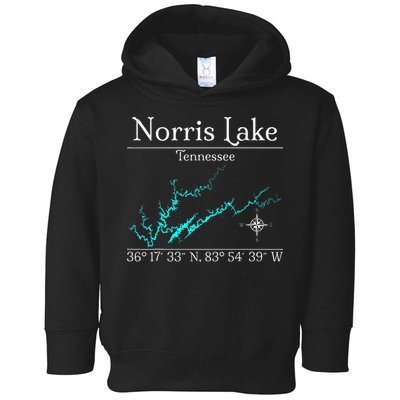 Norris Lake Tennessee Toddler Hoodie