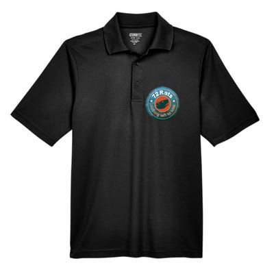 Nothing Left To Lose Circle Design Men's Origin Performance Piqué Polo