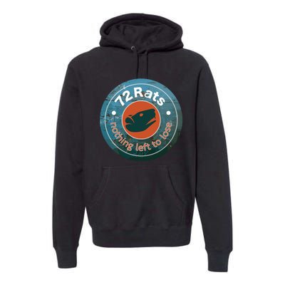 Nothing Left To Lose Circle Design Premium Hoodie