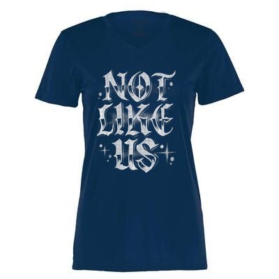 Not. Like. Us. Women's Momentum V-Neck T-Shirt