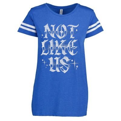 Not. Like. Us. Enza Ladies Jersey Football T-Shirt