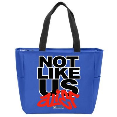 Not Like Us Alief Zip Tote Bag