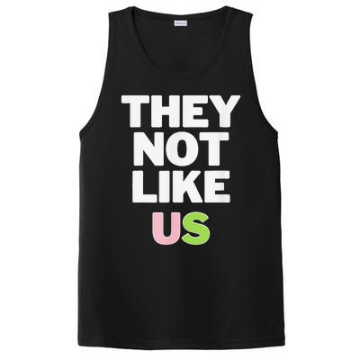 Not Like Us Pin.K And Green PosiCharge Competitor Tank