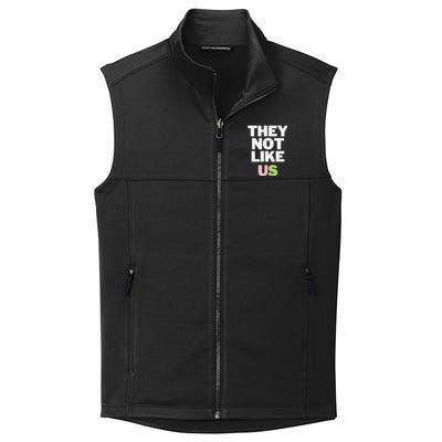 Not Like Us Pin.K And Green Collective Smooth Fleece Vest